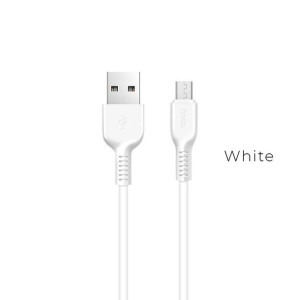 Hoco Kabel Usb Do Micro X13 Easy Biały 1 Metr