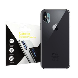 Szkło Hartowane Tempered Glass Camera Cover - Do Iphone X