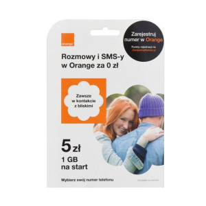 Karta Startowa Orange 5 Yes