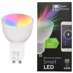 Smart Żarówka Wifi Led Rgb 5w Gu10 380 Lm Wi-fi