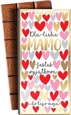 Dla Ciebie Mamo - czekolada mleczna 100g Kukartka