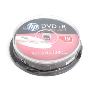 Dvd+r 8.5gb 8x Szt*10 Hp Dl