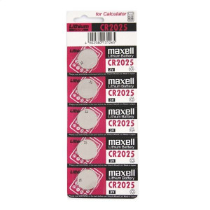 Bateria Cr2025 * 5 Blister Maxell
