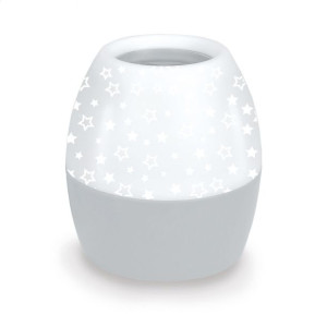 Omega Led Projector Night Light Grey Star Pattern 45180