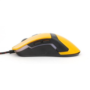 Mysz Om-270 Gaming 1200-1600-2400-3200dpi Żółta