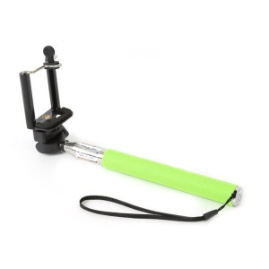 Selfie Stick - Teleskopowy Zielony