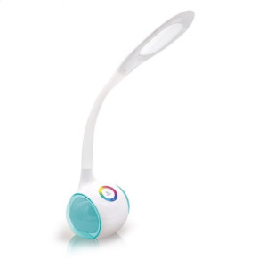 Lampka Biurkowa + Nocna - Bateria 2400mah Biała