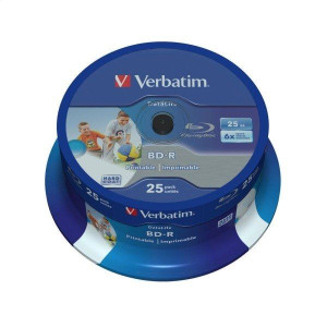 Blu-ray 25gb 6x Printable 25*szt. Verbatim Bd-r