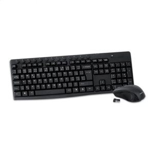 Klawiatura Cz + Myszka M-media W-less Set 2.4ghz