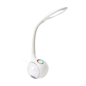 Lampka Biurkowa 7w + Lampa Nocna Biała Platinet
