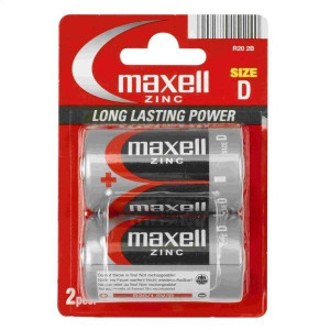 Bateria Mangan / Cynk R20 / D Blister * 2 Maxell