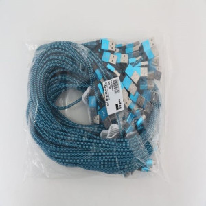 Kabel Usb Na Usb 2a Polybag Oem 1m Niebieski