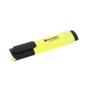 Platinet Zakreślacz Highlighters Yellow Blister*4 43010