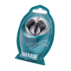 Słuchawki Maxell Plugz Inner Ear Bud Czarne