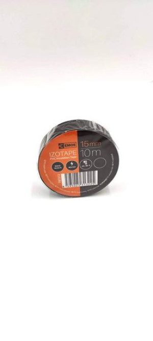 Taśma izolacyjna PVC 15mm / 10m czarna