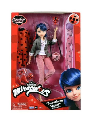 Miraculous: Biedronka i Czarny Kot: Lalka Marinette i strój Biedronki