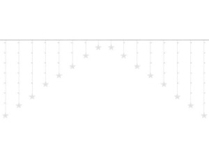 Kurtyna świetlna 136LED - multkicolor 31V KŚ11336