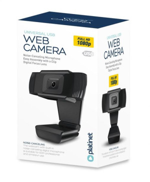 Platinet Web Cam 1080p Built In Digital Microphone [45488]