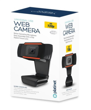 Platinet Web Cam 720p Built In Mic [45490]