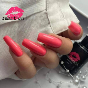 138 Smartnail Lakier hybrydowy Coral Pink 6ml 6g POMARAŃCZOWY RÓŻOWY