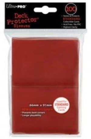 ULTRA-PRO Deck Protector - Red (Czerwone) 100 szt.