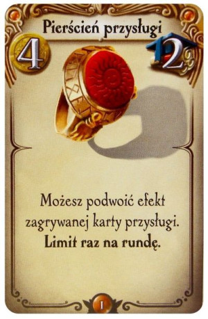 Alchemicy: Pierścień Przysługi (karta dodatkowa)
