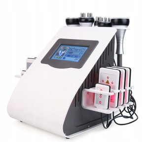Fale Radiowe Fale Rf Kawitacja Laser Zimny Led 6w1 Wersja Pro