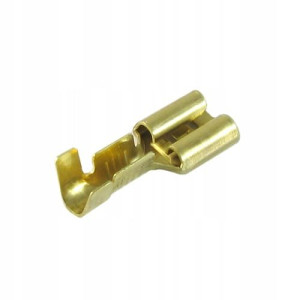 Konektor żeński 1400 F 6.3 mm 25szt