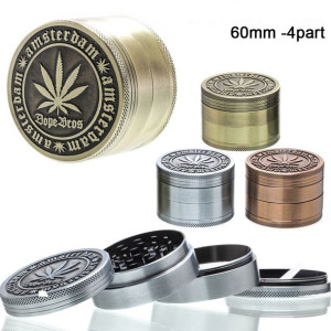 Amsterdam xxx Grinder 4-częściowy młynek z sitkiem 60mm