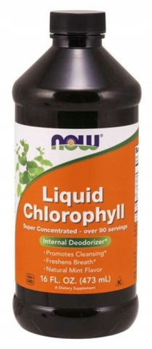 Now Foods Chlorofil Miętowy 473ml