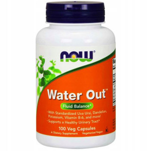 NOW Foods WATER-OUT Zdrowy Układ Moczowy 100 kapsułek