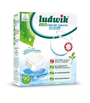Ludwik Ekologiczne tabletki do zmywarki 90 szt