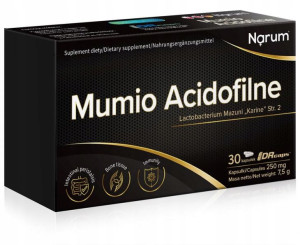 Narum Mumio Probiotyk Acidofilne 30 kapsułek