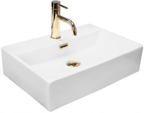 Umywalka Ceramiczna Nablatowa Ścienna Bonita G Rea