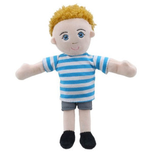 Pacynka na palec kukiełka dla dzieci białoskóry PUPPETS COMPANY