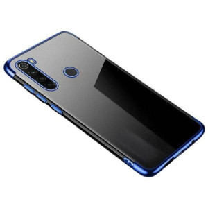 Clear Color case żelowy pokrowiec etui z metaliczną ramką Motorola G8 Plus