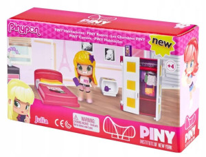 LALKA PINYPON Pokoik Julii z akcesoriami 7 cm