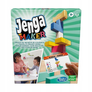 Hasbro Gra Zręcznościowa Jenga Maker F4528