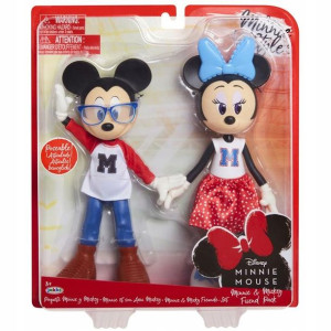 Myszka Minnie I Mickey Figurka Dwupak 20 Cm