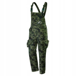 Spodnie Ogrodniczki Camo Zielone Moro S Neo