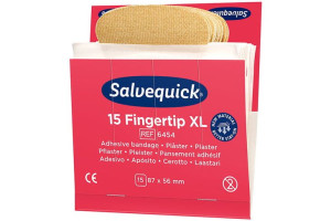 Plastry tekstylne opuszkowe Cederroth Salvequick, 15 szt.