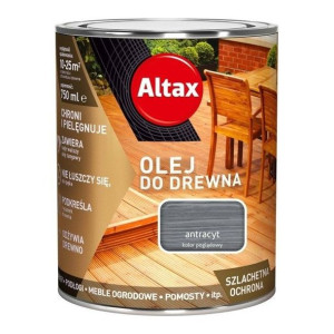 ALTAX Olej do Drewna 0,75l ANTRACYT