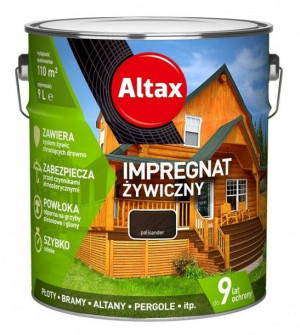 ALTAX Impregnat Żywiczny 9l PALISANDER