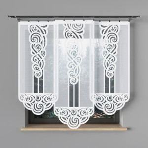 EWA Panel żakardowy 160x60 biały