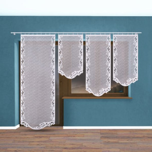 Panel biały żakardowy konfekcjonowany GUSUN 160x60cm