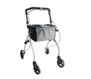 Podpórka rehabilitacyjna 4-kołowa aluminiowa. COMPACT Armedical