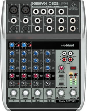 Behringer Q802 Usb Mikser Analogowy