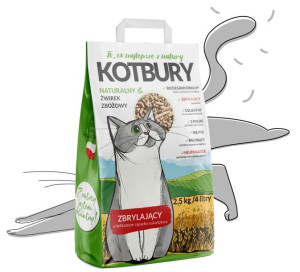 KotBury zbrylający zbożowy 2.5kg