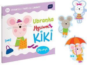 Kolorowanka Z Naklejkami Ubranka Myszuni Kiki 2