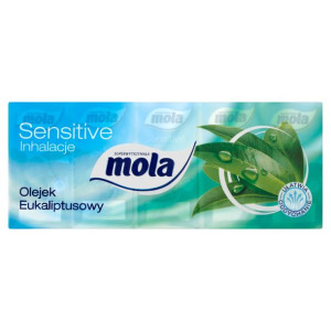 Mola Chusteczki Higieniczne Sensitive 10szt Inhalacje